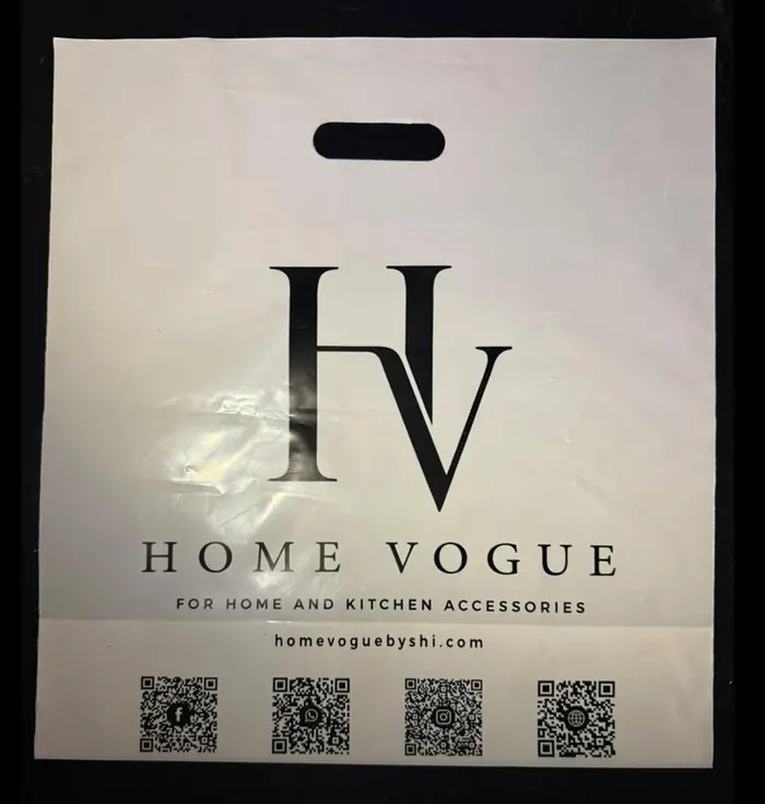 شنطة يد مقصوصة مطبوعة لـ Home Vogue